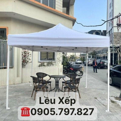 Mẫu lều xếp 4 chân giá rẻ tại Công Ty Tân Cương