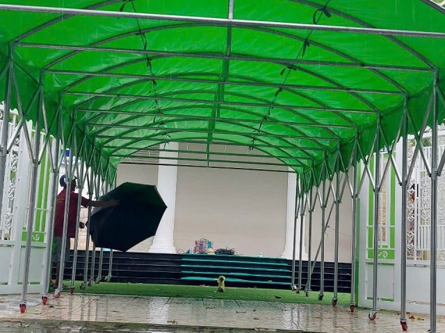 Mái Xếp - Bạt lượn sóng