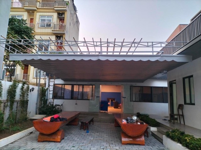 Mái Xếp - Bạt lượn sóng