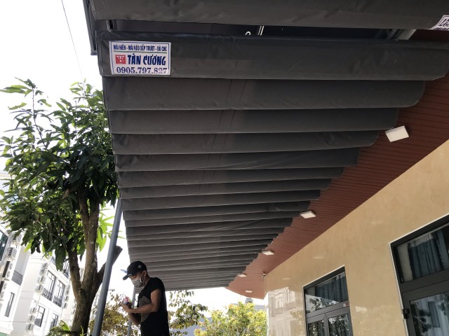 Mái Xếp - Bạt lượn sóng